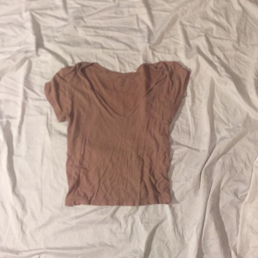 Pink V Neck